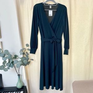 H&M Emerald Green Dress Size M / S Brand New